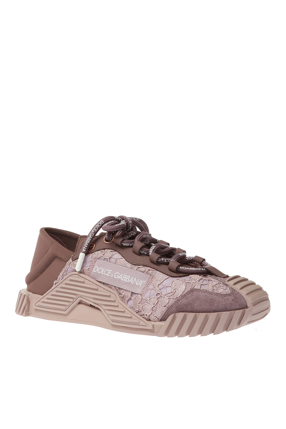 DOLCE & GABBANA シンス＆テニム NS1 sneakers with fusible rhinestones in Multicolor for